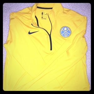 Denver Nuggets Nike 1/2 Zip - Large